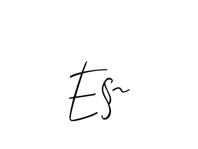 How to make E§~ signature? Allison_Script is a professional autograph style. Create handwritten signature for E§~ name. E§~ signature style 2 images and pictures png