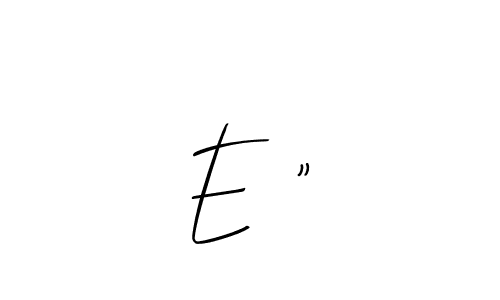 You should practise on your own different ways (Allison_Script) to write your name (E ”) in signature. don't let someone else do it for you. E ” signature style 2 images and pictures png
