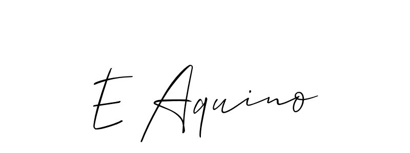 Here are the top 10 professional signature styles for the name E Aquino. These are the best autograph styles you can use for your name. E Aquino signature style 2 images and pictures png