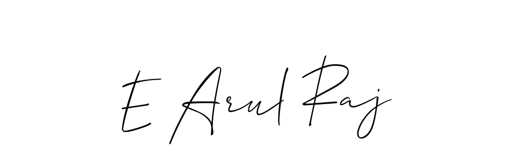 Here are the top 10 professional signature styles for the name E Arul Raj. These are the best autograph styles you can use for your name. E Arul Raj signature style 2 images and pictures png