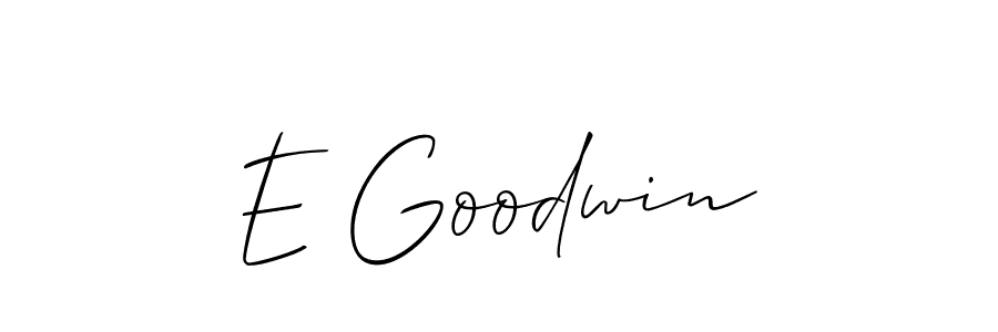 Make a beautiful signature design for name E Goodwin. Use this online signature maker to create a handwritten signature for free. E Goodwin signature style 2 images and pictures png