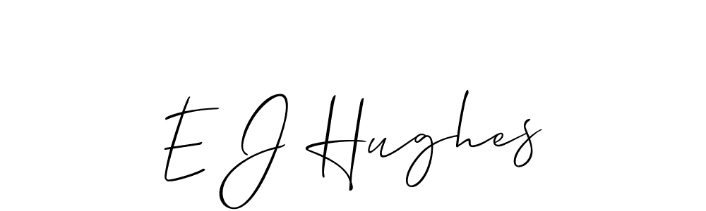 Once you've used our free online signature maker to create your best signature Allison_Script style, it's time to enjoy all of the benefits that E J Hughes name signing documents. E J Hughes signature style 2 images and pictures png