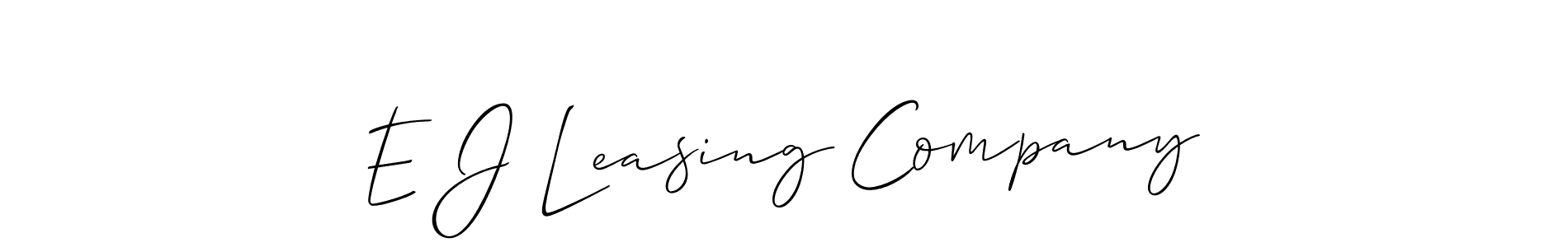 You can use this online signature creator to create a handwritten signature for the name E J Leasing Company. This is the best online autograph maker. E J Leasing Company signature style 2 images and pictures png