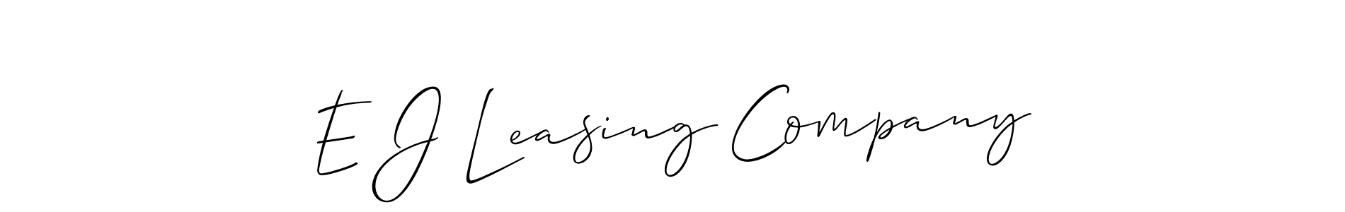 You can use this online signature creator to create a handwritten signature for the name E J Leasing Company. This is the best online autograph maker. E J Leasing Company signature style 2 images and pictures png