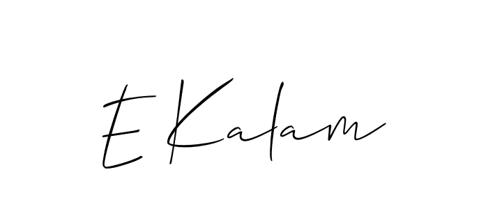 Also we have E Kalam name is the best signature style. Create professional handwritten signature collection using Allison_Script autograph style. E Kalam signature style 2 images and pictures png