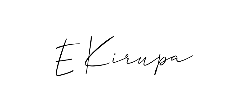 Once you've used our free online signature maker to create your best signature Allison_Script style, it's time to enjoy all of the benefits that E Kirupa name signing documents. E Kirupa signature style 2 images and pictures png