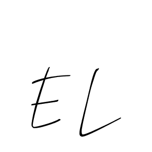 See photos of E L official signature by Spectra . Check more albums & portfolios. Read reviews & check more about Allison_Script font. E L signature style 2 images and pictures png