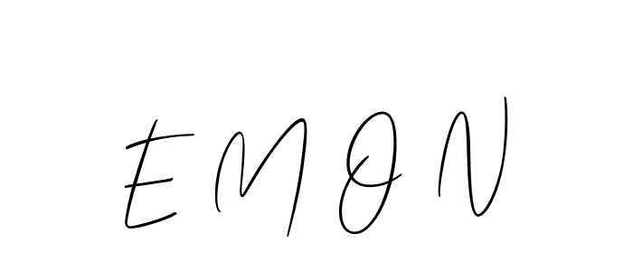 Check out images of Autograph of E M O N name. Actor E M O N Signature Style. Allison_Script is a professional sign style online. E M O N signature style 2 images and pictures png