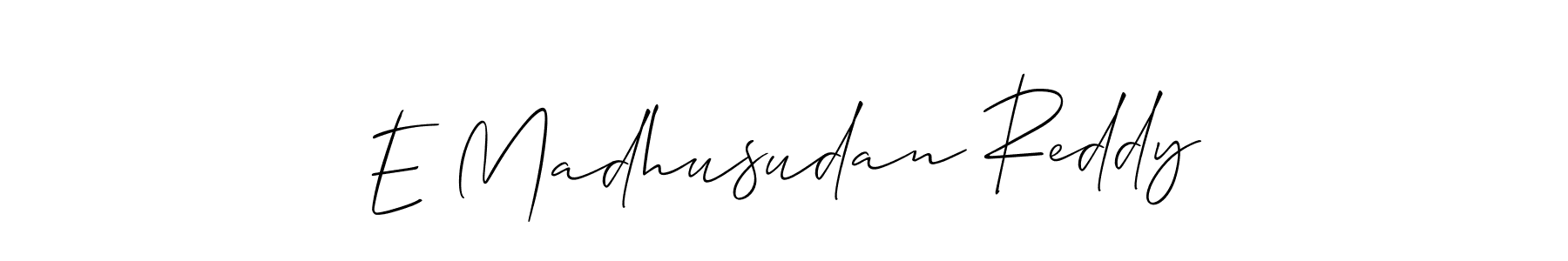 Once you've used our free online signature maker to create your best signature Allison_Script style, it's time to enjoy all of the benefits that E Madhusudan Reddy name signing documents. E Madhusudan Reddy signature style 2 images and pictures png
