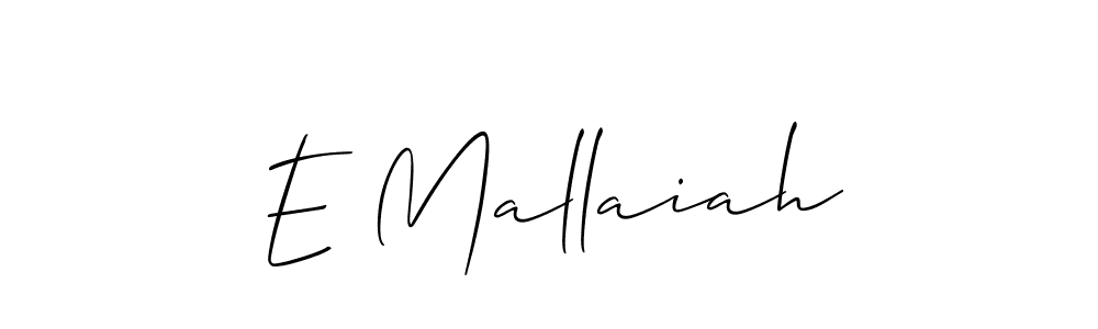 Once you've used our free online signature maker to create your best signature Allison_Script style, it's time to enjoy all of the benefits that E Mallaiah name signing documents. E Mallaiah signature style 2 images and pictures png