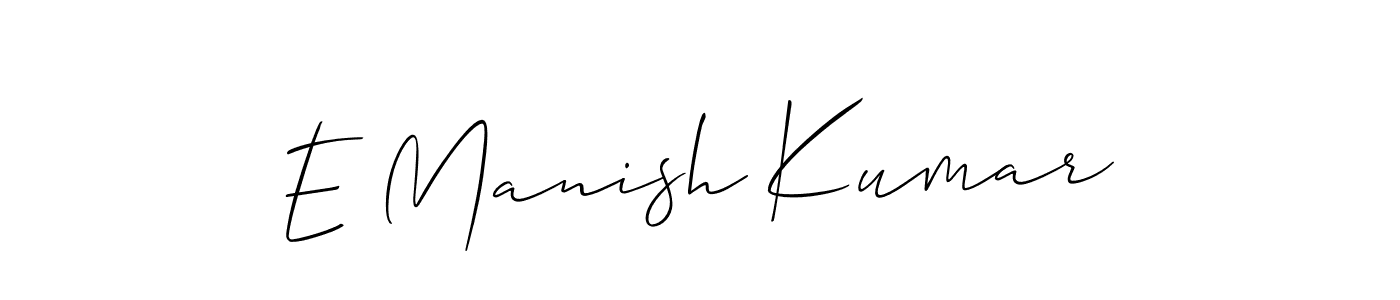 See photos of E Manish Kumar official signature by Spectra . Check more albums & portfolios. Read reviews & check more about Allison_Script font. E Manish Kumar signature style 2 images and pictures png