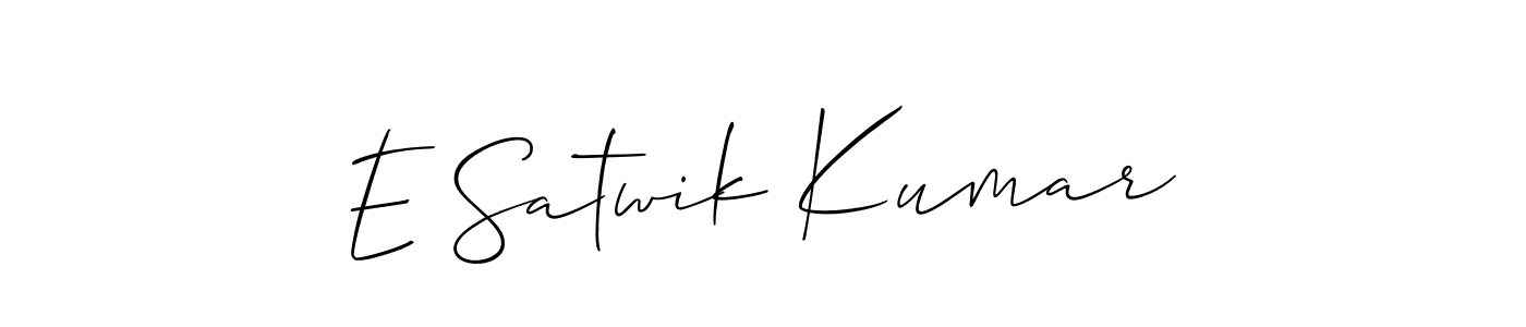 Check out images of Autograph of E Satwik Kumar name. Actor E Satwik Kumar Signature Style. Allison_Script is a professional sign style online. E Satwik Kumar signature style 2 images and pictures png