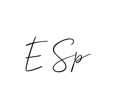 Make a beautiful signature design for name E Sp. Use this online signature maker to create a handwritten signature for free. E Sp signature style 2 images and pictures png