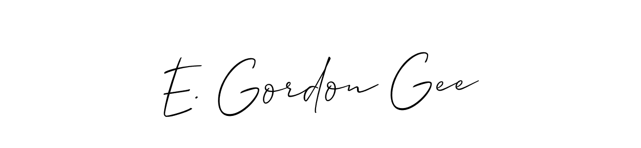 Check out images of Autograph of E. Gordon Gee name. Actor E. Gordon Gee Signature Style. Allison_Script is a professional sign style online. E. Gordon Gee signature style 2 images and pictures png