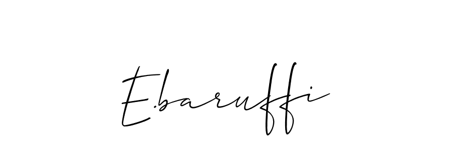 Once you've used our free online signature maker to create your best signature Allison_Script style, it's time to enjoy all of the benefits that E.baruffi name signing documents. E.baruffi signature style 2 images and pictures png