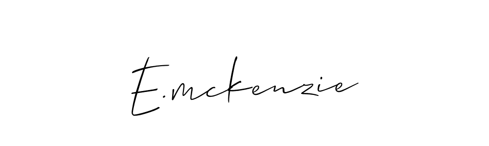 E.mckenzie stylish signature style. Best Handwritten Sign (Allison_Script) for my name. Handwritten Signature Collection Ideas for my name E.mckenzie. E.mckenzie signature style 2 images and pictures png