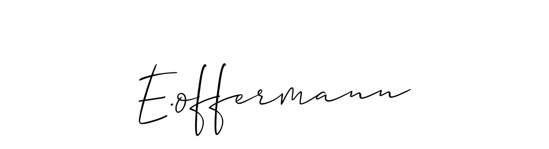 Make a beautiful signature design for name E.offermann. Use this online signature maker to create a handwritten signature for free. E.offermann signature style 2 images and pictures png