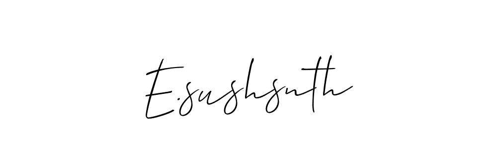 Here are the top 10 professional signature styles for the name E.sushsnth. These are the best autograph styles you can use for your name. E.sushsnth signature style 2 images and pictures png