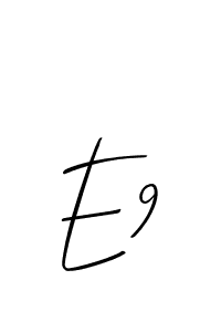 You can use this online signature creator to create a handwritten signature for the name E9. This is the best online autograph maker. E9 signature style 2 images and pictures png