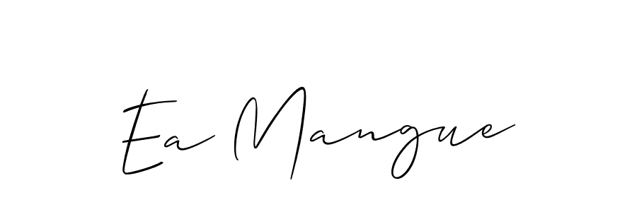 This is the best signature style for the Ea Mangue name. Also you like these signature font (Allison_Script). Mix name signature. Ea Mangue signature style 2 images and pictures png