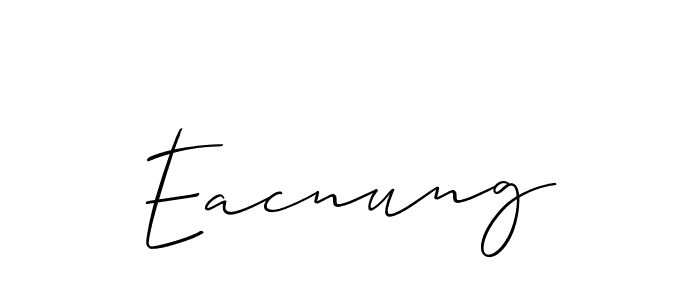 You can use this online signature creator to create a handwritten signature for the name Eacnung. This is the best online autograph maker. Eacnung signature style 2 images and pictures png
