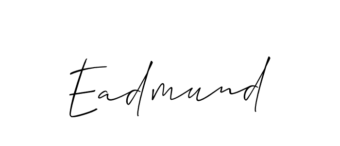 Best and Professional Signature Style for Eadmund. Allison_Script Best Signature Style Collection. Eadmund signature style 2 images and pictures png