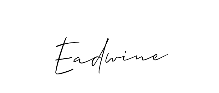 if you are searching for the best signature style for your name Eadwine. so please give up your signature search. here we have designed multiple signature styles  using Allison_Script. Eadwine signature style 2 images and pictures png
