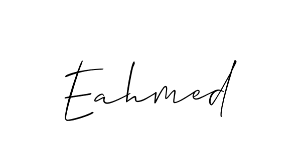 It looks lik you need a new signature style for name Eahmed. Design unique handwritten (Allison_Script) signature with our free signature maker in just a few clicks. Eahmed signature style 2 images and pictures png