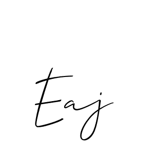 Best and Professional Signature Style for Eaj. Allison_Script Best Signature Style Collection. Eaj signature style 2 images and pictures png