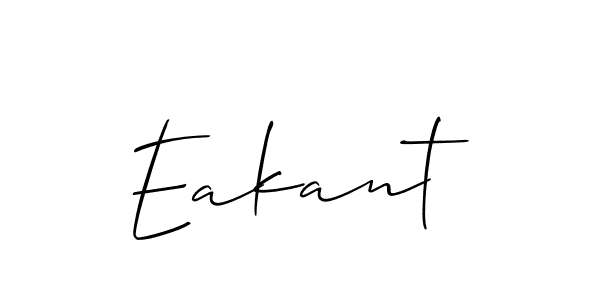 Make a beautiful signature design for name Eakant. Use this online signature maker to create a handwritten signature for free. Eakant signature style 2 images and pictures png