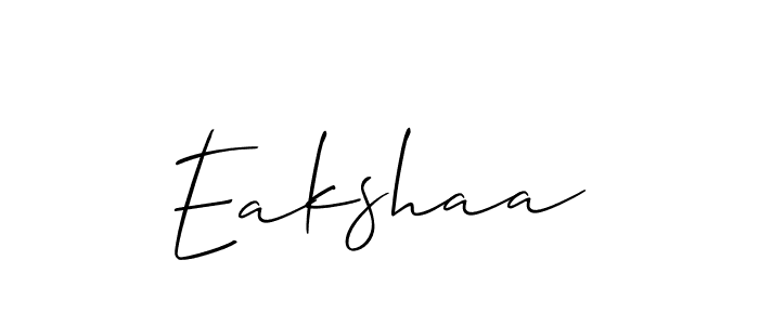 if you are searching for the best signature style for your name Eakshaa. so please give up your signature search. here we have designed multiple signature styles  using Allison_Script. Eakshaa signature style 2 images and pictures png