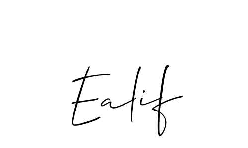 Here are the top 10 professional signature styles for the name Ealif. These are the best autograph styles you can use for your name. Ealif signature style 2 images and pictures png