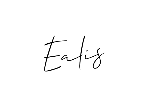 See photos of Ealis official signature by Spectra . Check more albums & portfolios. Read reviews & check more about Allison_Script font. Ealis signature style 2 images and pictures png