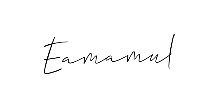 Check out images of Autograph of Eamamul name. Actor Eamamul Signature Style. Allison_Script is a professional sign style online. Eamamul signature style 2 images and pictures png