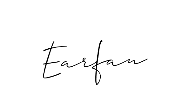 How to Draw Earfan signature style? Allison_Script is a latest design signature styles for name Earfan. Earfan signature style 2 images and pictures png