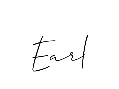 It looks lik you need a new signature style for name Earl. Design unique handwritten (Allison_Script) signature with our free signature maker in just a few clicks. Earl signature style 2 images and pictures png