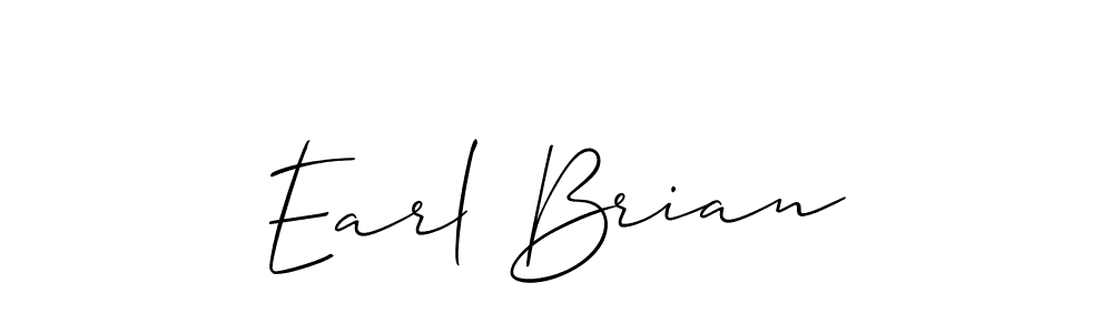 It looks lik you need a new signature style for name Earl Brian. Design unique handwritten (Allison_Script) signature with our free signature maker in just a few clicks. Earl Brian signature style 2 images and pictures png