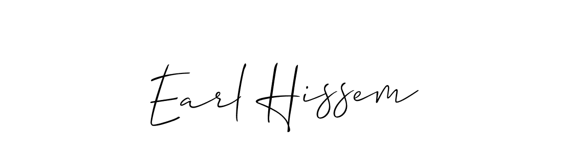 How to Draw Earl Hissem signature style? Allison_Script is a latest design signature styles for name Earl Hissem. Earl Hissem signature style 2 images and pictures png
