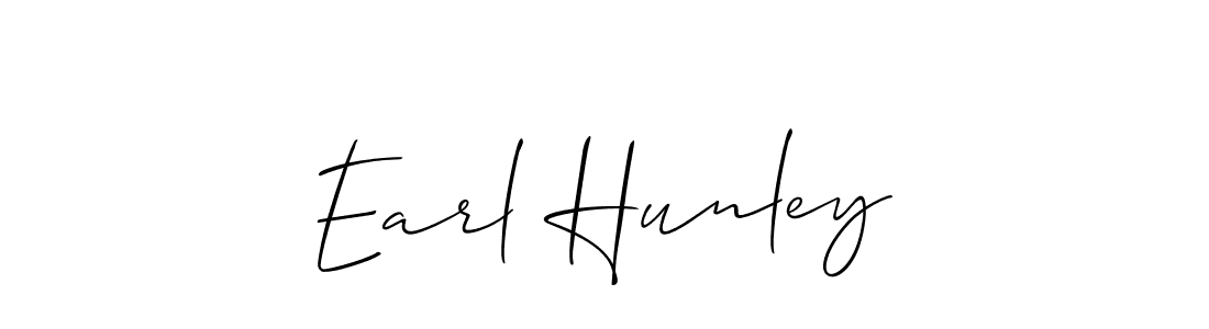 Allison_Script is a professional signature style that is perfect for those who want to add a touch of class to their signature. It is also a great choice for those who want to make their signature more unique. Get Earl Hunley name to fancy signature for free. Earl Hunley signature style 2 images and pictures png