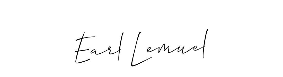 Once you've used our free online signature maker to create your best signature Allison_Script style, it's time to enjoy all of the benefits that Earl Lemuel name signing documents. Earl Lemuel signature style 2 images and pictures png
