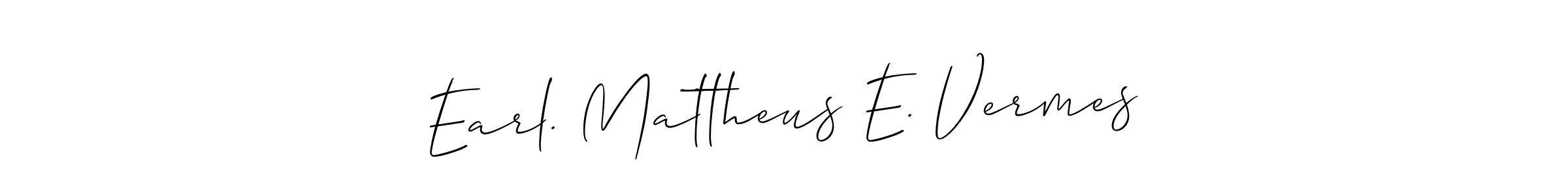 This is the best signature style for the Earl. Mattheus E. Vermes name. Also you like these signature font (Allison_Script). Mix name signature. Earl. Mattheus E. Vermes signature style 2 images and pictures png