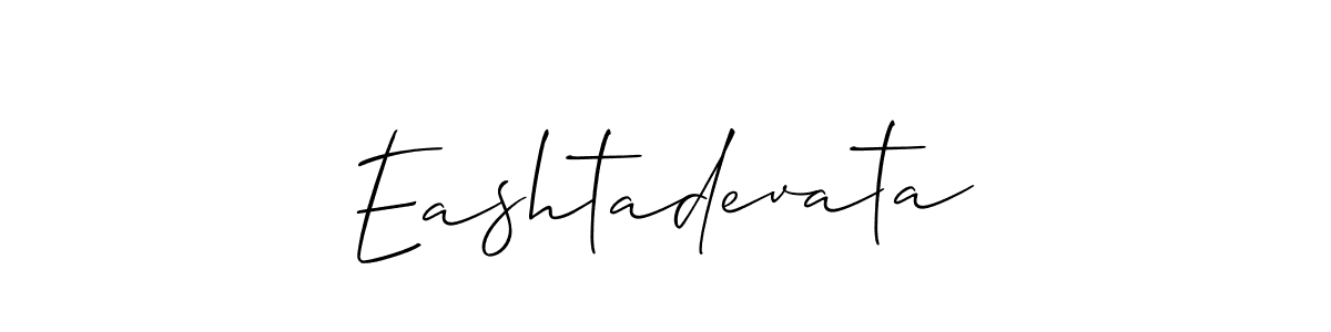 Similarly Allison_Script is the best handwritten signature design. Signature creator online .You can use it as an online autograph creator for name Eashtadevata. Eashtadevata signature style 2 images and pictures png