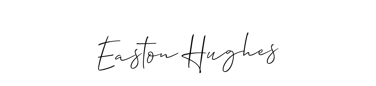 Similarly Allison_Script is the best handwritten signature design. Signature creator online .You can use it as an online autograph creator for name Easton Hughes. Easton Hughes signature style 2 images and pictures png