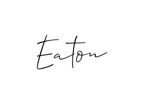 Make a short Eaton signature style. Manage your documents anywhere anytime using Allison_Script. Create and add eSignatures, submit forms, share and send files easily. Eaton signature style 2 images and pictures png