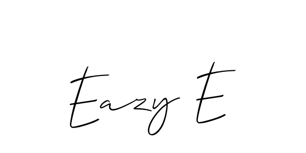 You can use this online signature creator to create a handwritten signature for the name Eazy E. This is the best online autograph maker. Eazy E signature style 2 images and pictures png