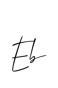Check out images of Autograph of Eb name. Actor Eb Signature Style. Allison_Script is a professional sign style online. Eb signature style 2 images and pictures png