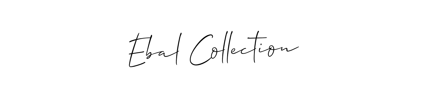 Once you've used our free online signature maker to create your best signature Allison_Script style, it's time to enjoy all of the benefits that Ebal Collection name signing documents. Ebal Collection signature style 2 images and pictures png