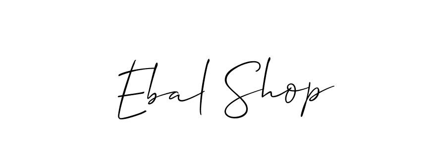 This is the best signature style for the Ebal Shop name. Also you like these signature font (Allison_Script). Mix name signature. Ebal Shop signature style 2 images and pictures png