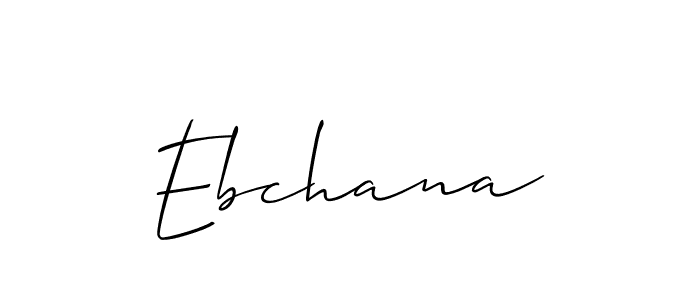 Here are the top 10 professional signature styles for the name Ebchana. These are the best autograph styles you can use for your name. Ebchana signature style 2 images and pictures png