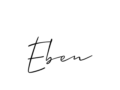 Also You can easily find your signature by using the search form. We will create Eben name handwritten signature images for you free of cost using Allison_Script sign style. Eben signature style 2 images and pictures png